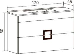 Мебель для ванной Sanvit Квадро New 120