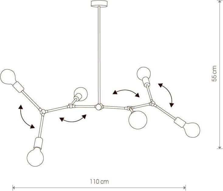 Подвесная люстра Nowodvorski Twig 9138