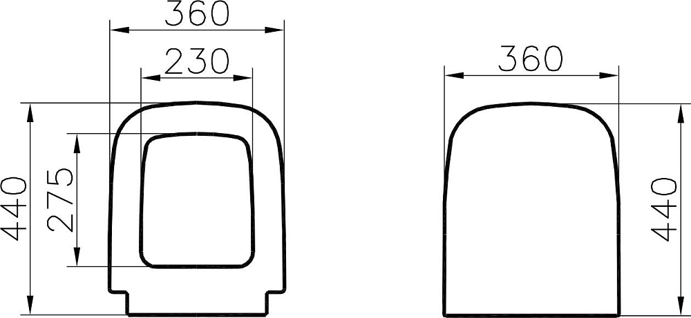 Комплект VitrA S20 9004B003-7204 кнопка хром