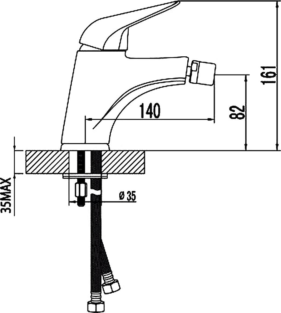 Душевая система Frap H71-9 F2471-9 оружейная сталь