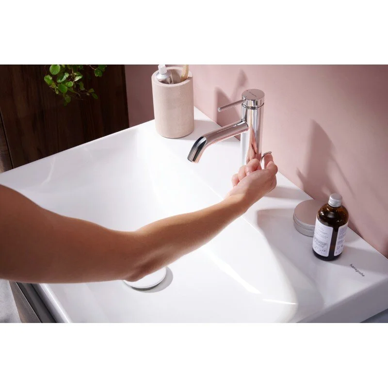 Смеситель для раковины Hansgrohe Tecturis S 73310000 хром