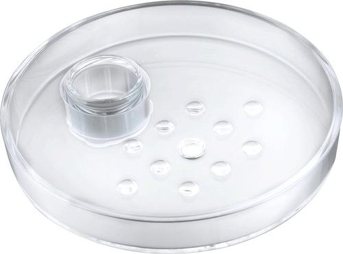 Мыльница на душевую стойку Iddis Soap Dish 100TP02i53, прозрачная