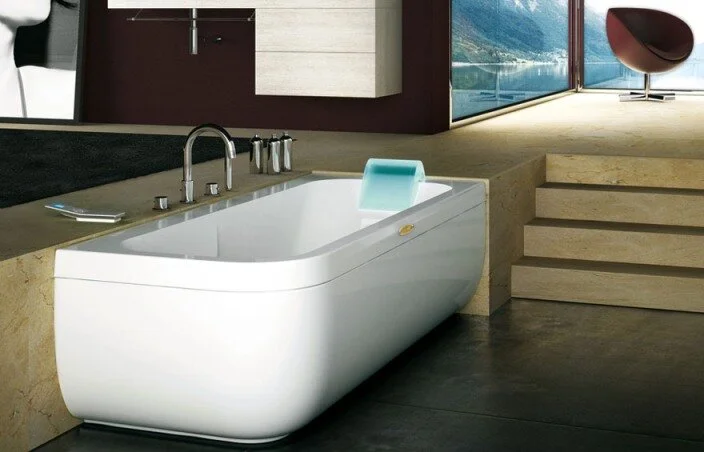 Акриловая ванна Jacuzzi Aquasoul Lounge 9443-565A Dx/9F23-5028 белый