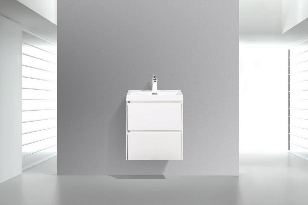 Тумба для комплекта BelBagno Pietra Mini-500-2C-SO-BL Bianco Lucido