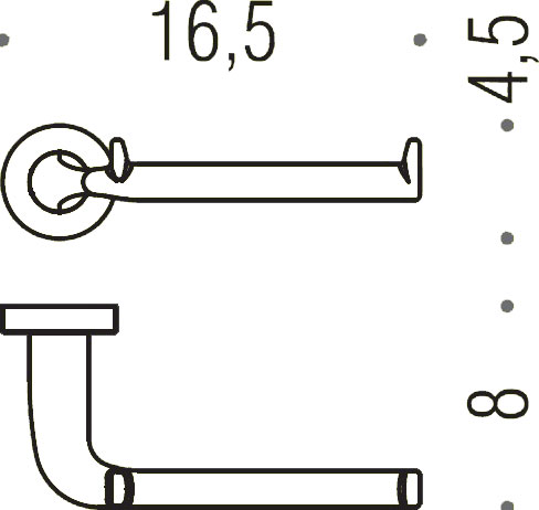 Держатель туалетной бумаги Colombo Design Basic В2708