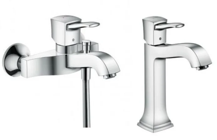 Смеситель для ванны с душем Hansgrohe Metropol Classic 31340000/31302000 хром