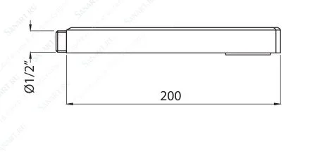 Душевая лейка Migliore Ricambi ML.RIC-33.102.cr хром