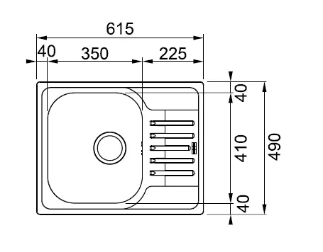 Кухонная мойка Franke Polar 101.0192.875 серый