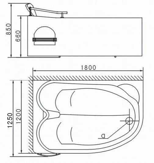 Акриловая ванна Appollo TS TS-0929 белый