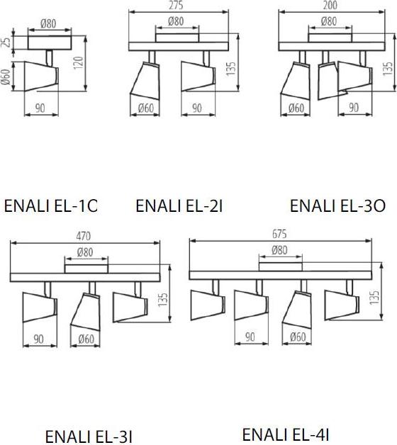 Спот Kanlux ENALI EL-1O W 28760