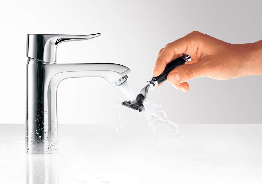 Смеситель для раковины Hansgrohe Metris 31084000, хром