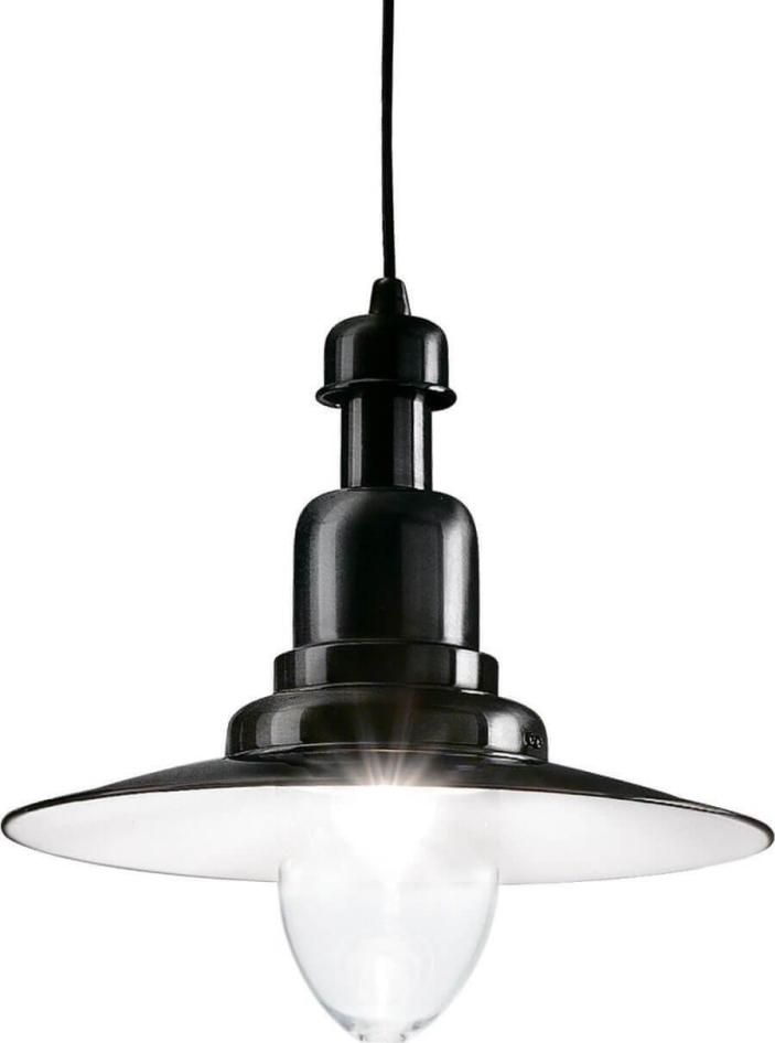 Подвесной светильник Ideal Lux Fiordi SP1 Nero 122052