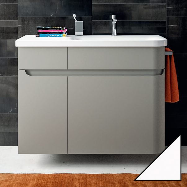 Тумба для комплекта Berloni Bagno Joy JY BT36TMDX/100 белый глянцевый