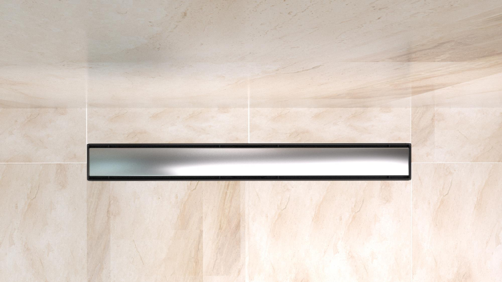 Душевой лоток BelBagno Luce BB-LD-LUCE-60-CR черный