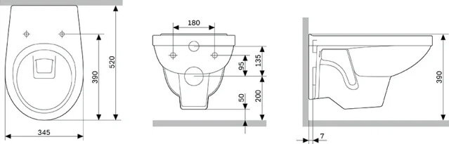 Подвесной унитаз Berges Wasserhaus Gamma 081105 c сиденьем микролифт, белый