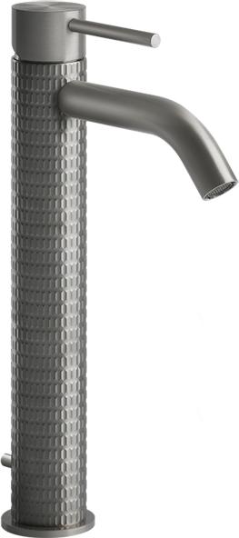 Смеситель для раковины Gessi 316 Meccanica 54204#239, steel brushed