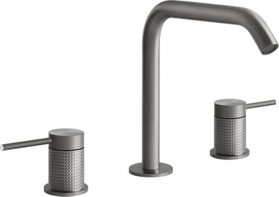 Смеситель для раковины Gessi 316 Cesello 54412#239, steel brushed