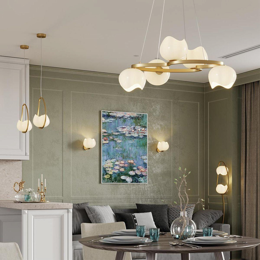 Настольная лампа Odeon Light Waterlily 4873/1T