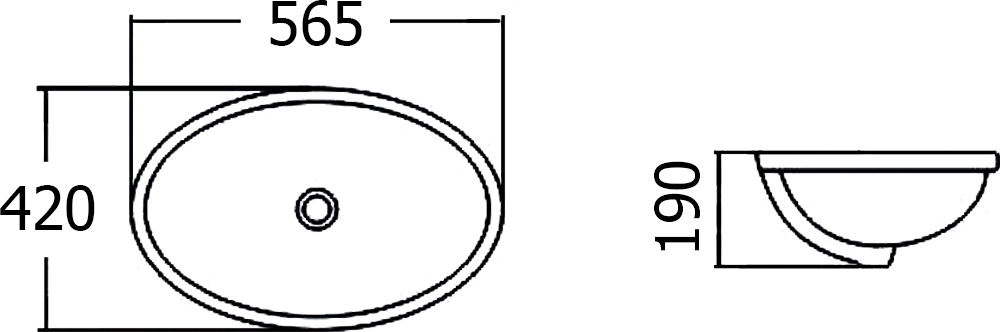 Раковина Sturm Essential Vita ST-VI555630-NBNCR