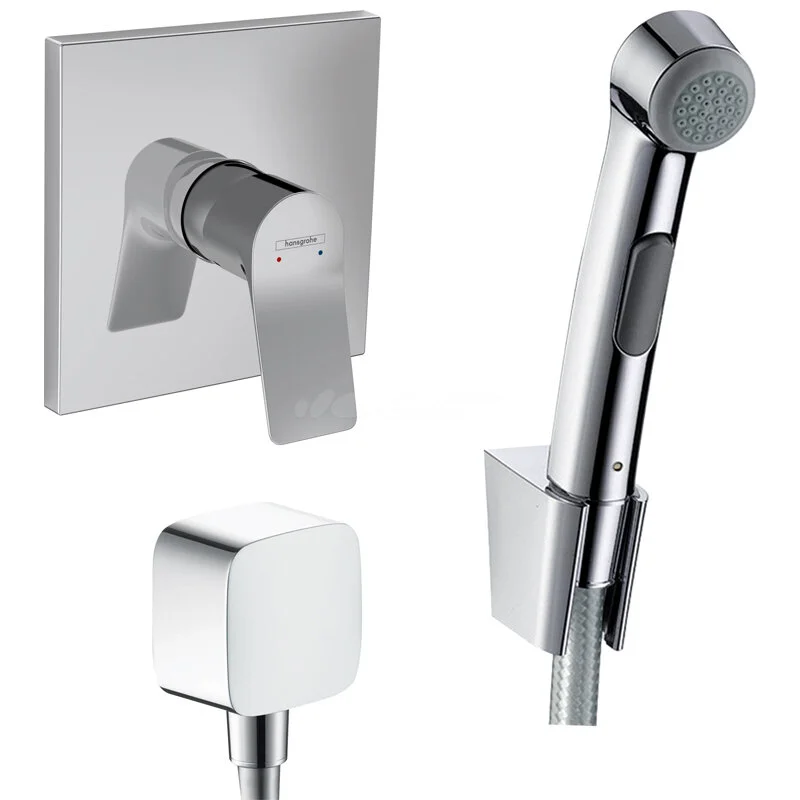 Душ гигиенический Hansgrohe 32128000/26457000/75615000/01800180 хром