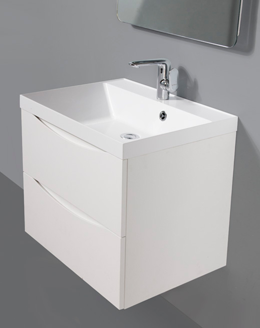 Тумба для комплекта BelBagno Marino 60 bianco lucido