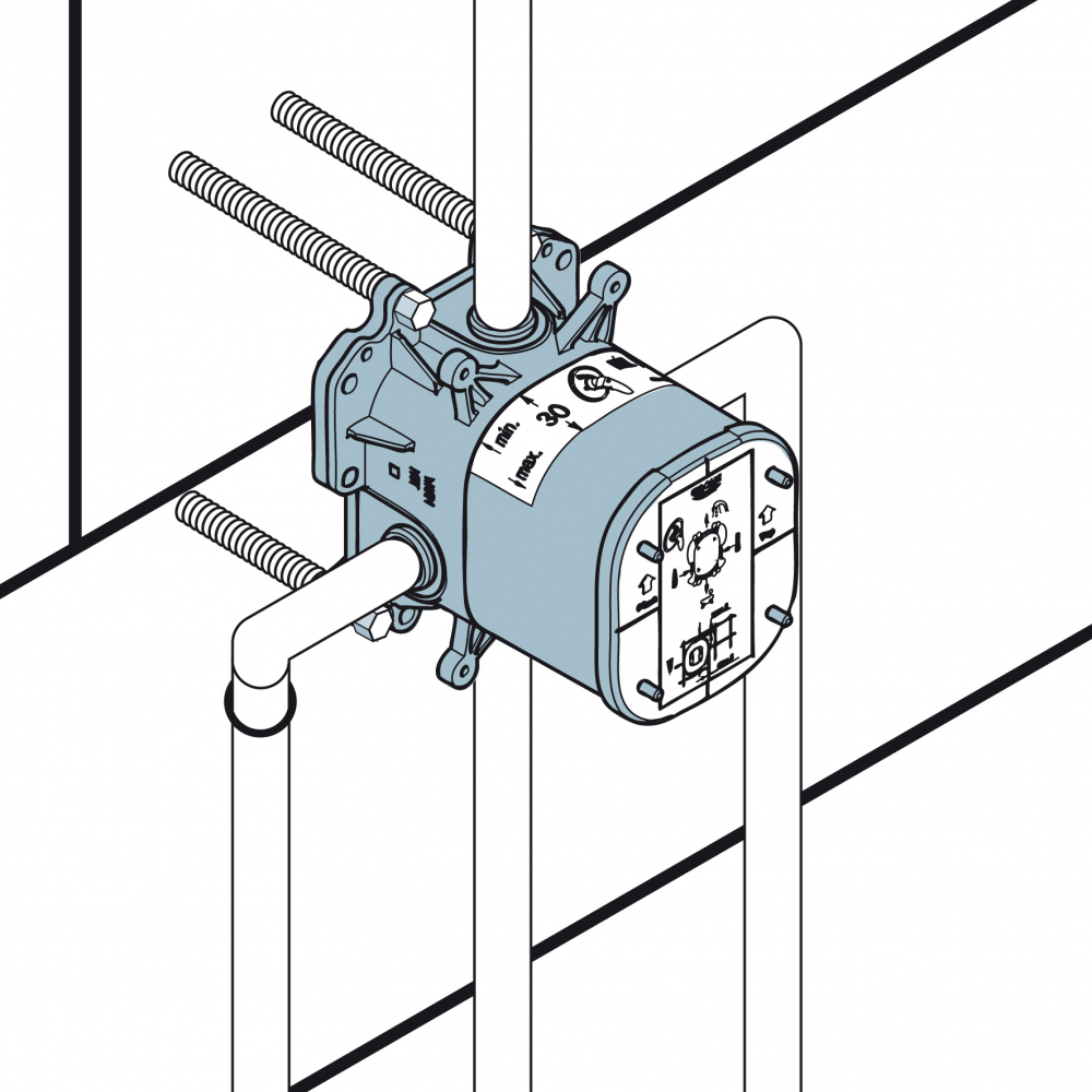 Скрытая часть Grohe Rapido E 35501000