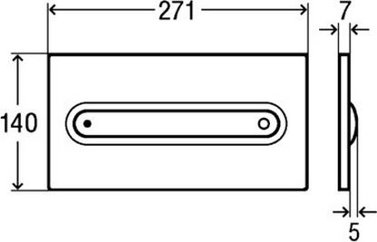 Кнопка смыва Viega Visign for Style 11 597108 белая