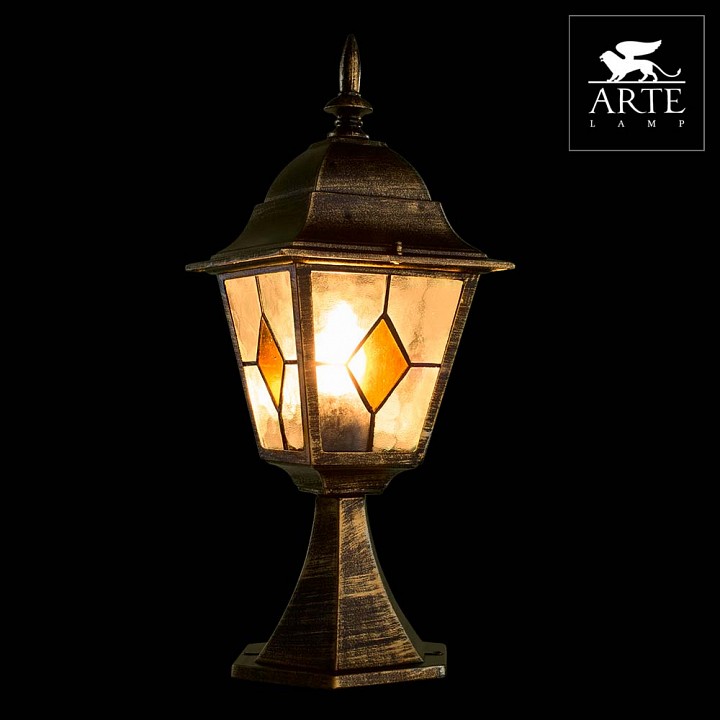 Наземные низкие светильники Arte Lamp Berlin A1014FN-1BN