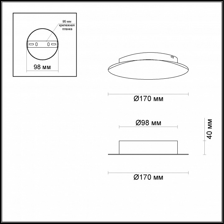 Накладные светильники Odeon Light Solario 3562/6WL