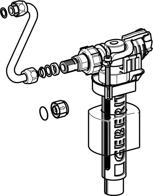 Впускной клапан Geberit Unifill 240.705.00.1