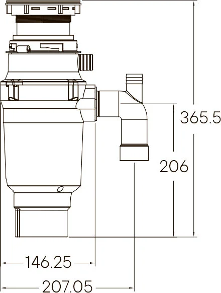 Измельчитель отходов Paulmark I-400