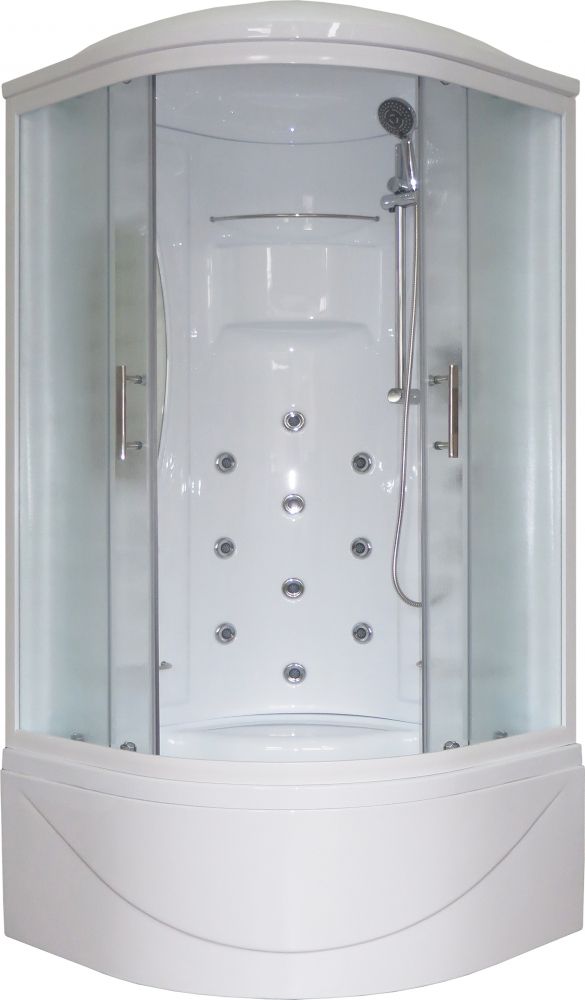 Душевая кабина с крышей 100x100x217 см Royal Bath NRW RB100NRW-C