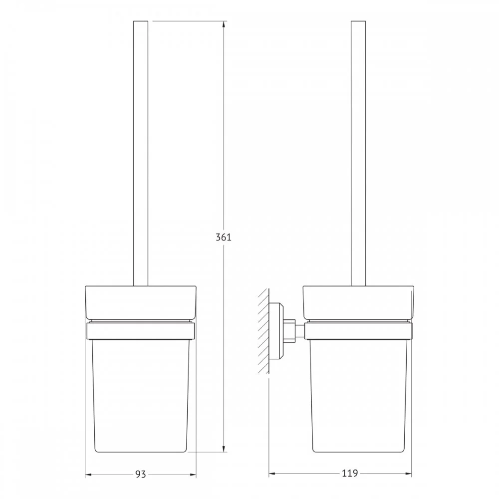 Полка Artwelle Hagel 9929A хром