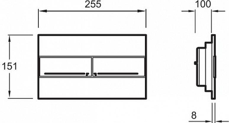 Комплект унитаза с инсталляцией Jacob Delafon Patio Rimless E21739RU-00 сиденье дюропласт микролифт, клавиша хром