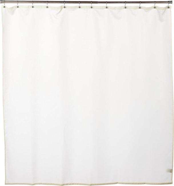 Штора для ванной Carnation Home Fashions Nylon Liner Ivory защитная