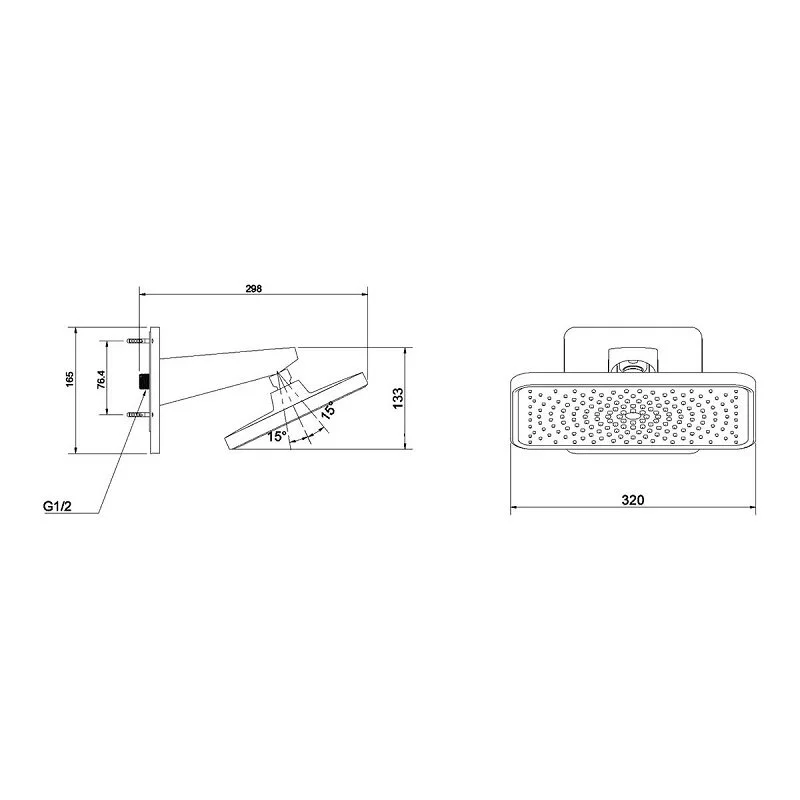 Душевая система Vincea Inspire VSFW-3I21MT4RGM серый