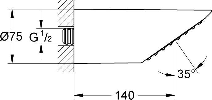 Верхний душ Grohe Sena 28308000