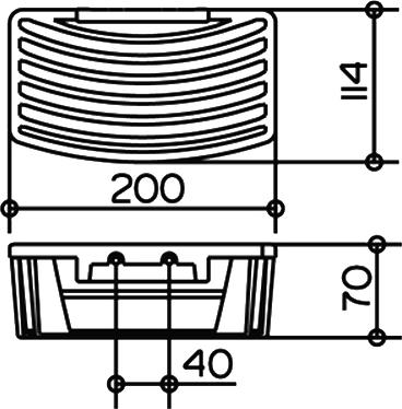 Полка Keuco Universal 24942010100, хром