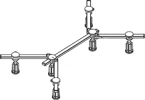 Ножки для душевого поддона Mauersberger 5302000003