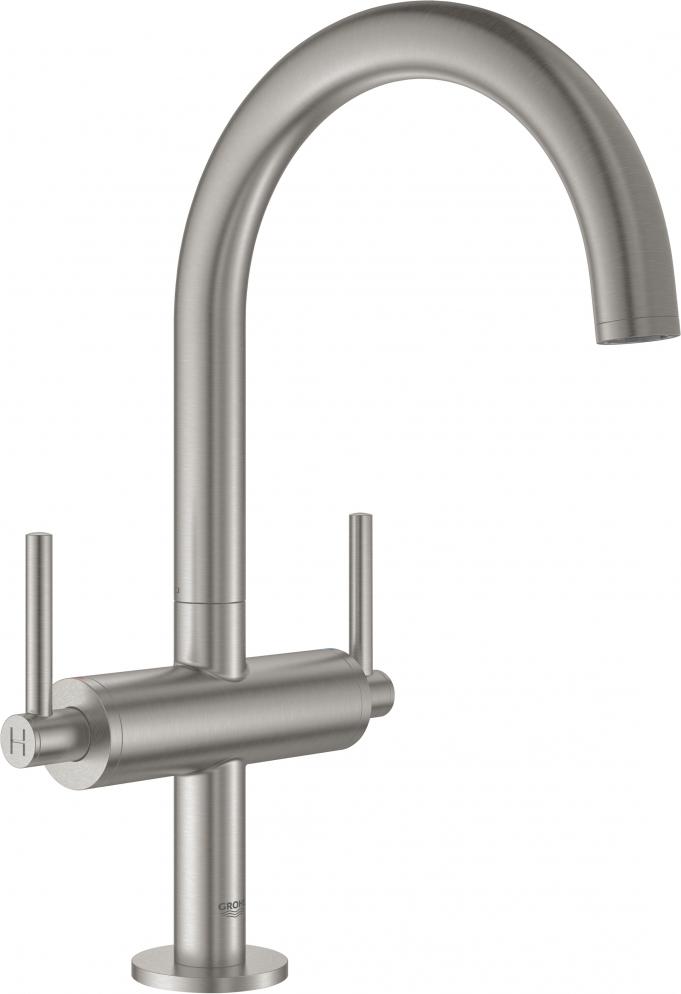 Смеситель для раковины Grohe Atrio New 21022DC3 суперсталь