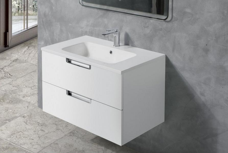 Тумба для комплекта BelBagno Leticia BB800DDAC/BL bianco lucido