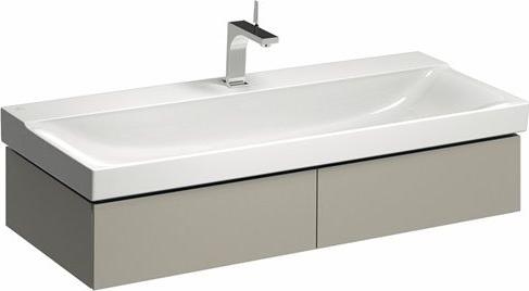 Тумба под раковину 120 см Geberit Xeno² 500.517.00.1, серый