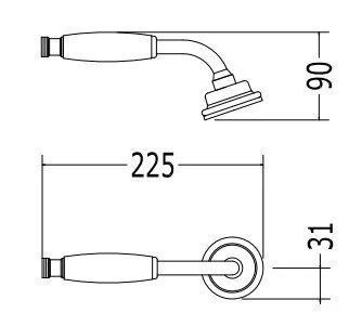 Душевая лейка Devon&Devon UTCI431O