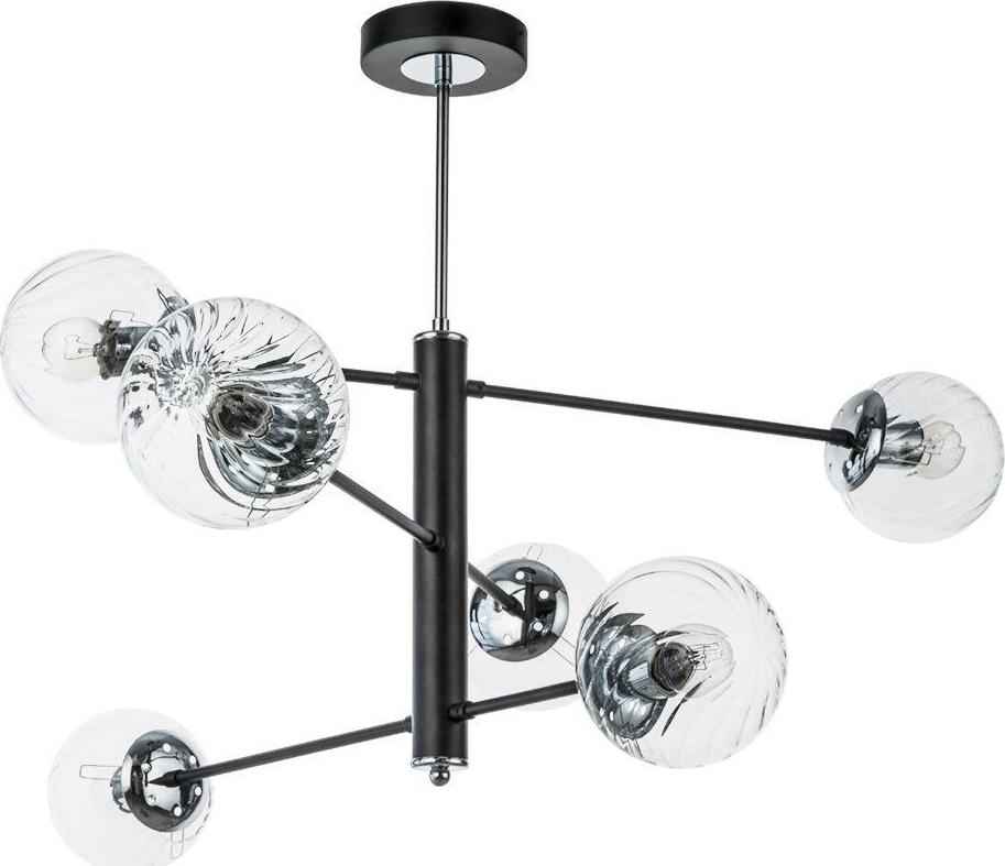 Потолочная люстра Arte Lamp Segin A3566PL-6BK