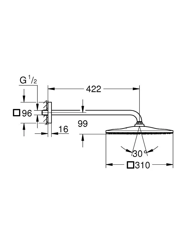 Душевая система Grohe Grohtherm 24079000/26405000/26564000/35600000 хром