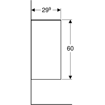 Шкаф Geberit Smyle Square 500.358.JR.1