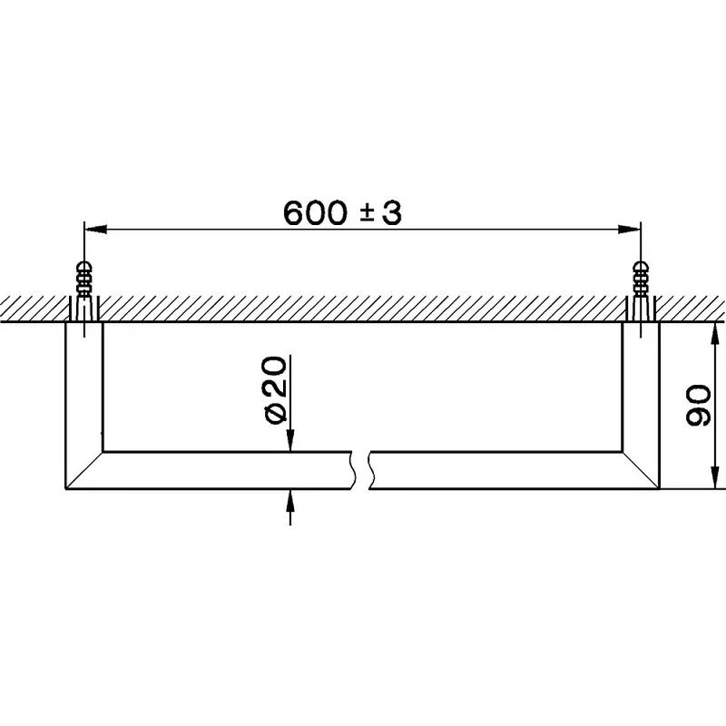 Полотенцедержатель Cisal System SY09010221 хром