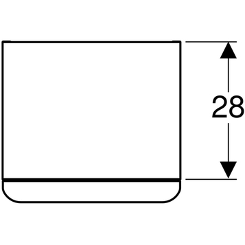 Шкаф Geberit Smyle Square 500.359.JR.1 коричневый