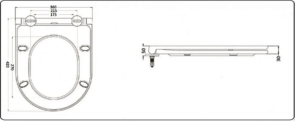 Подвесной унитаз Ceramalux безободковый, крышка микролифт, серо-матовый, 2197Grey