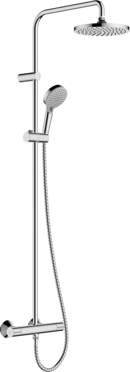 Душевая стойка Hansgrohe Vernis Blend Showerpipe 200 1jet 26276000, хром